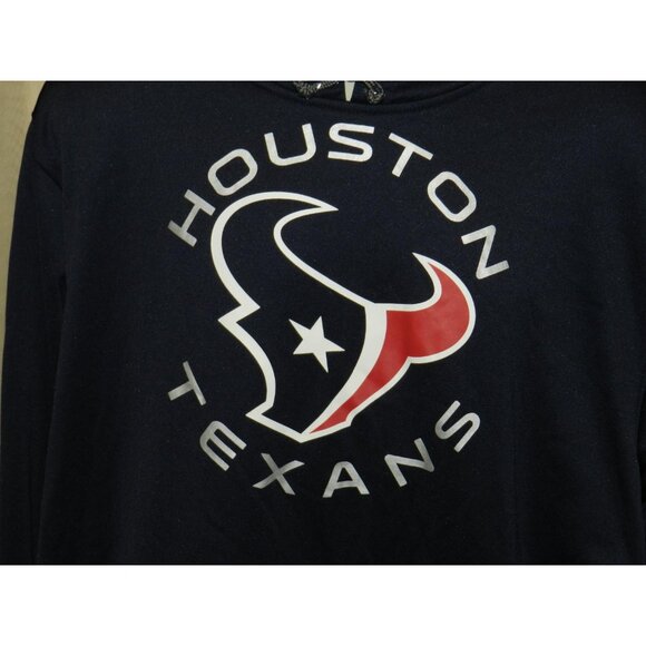 NFL Team Apparel Size 2XL Houston Texans hooded long sleeved sweatshirt Unisex - Picture 3 of 5